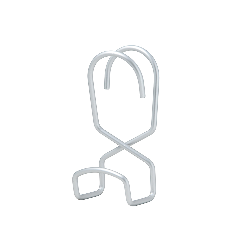 ≪4個セット≫ ハンガーパイプから落ちない幅広フック 日用品 便利グッズ 生活雑貨 KR0101