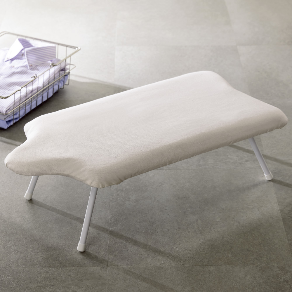 麻綿カバーのスチールメッシュ 人体型アイロン台 アイロン台 アイロン用品 洗濯用品 物干し KR0258