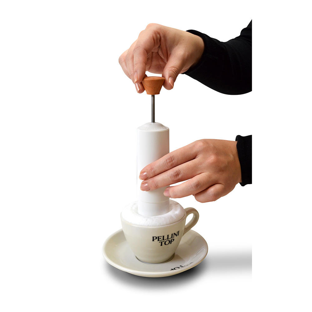 手動式 ふんわりクレマ（ミルクフォーム）が簡単に作れる！ イタリア製