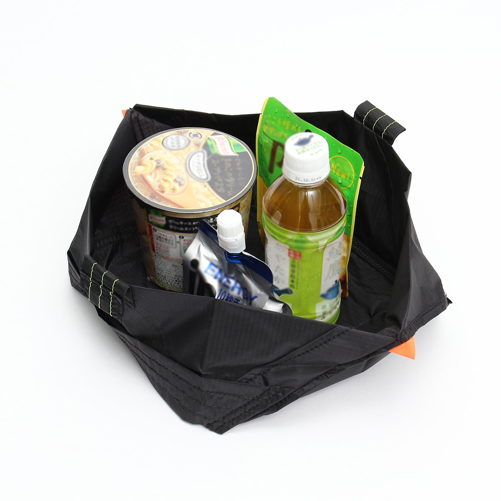 1秒で自立するエコバッグ オリバ ORIBA Mサイズ 日用品 便利グッズ 生活雑貨 KR0488