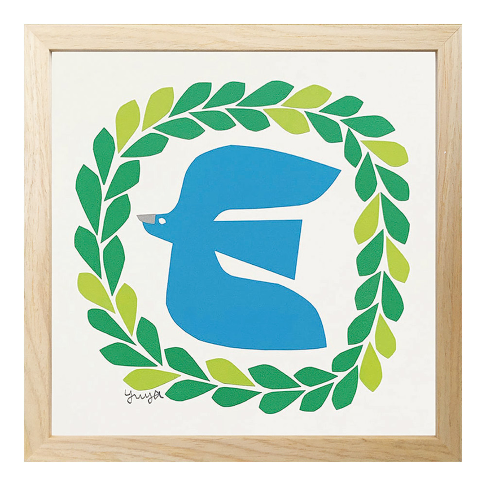 YUYA切り絵アート M 絵画 アートフレーム アート ウォールデコレーション KR0497