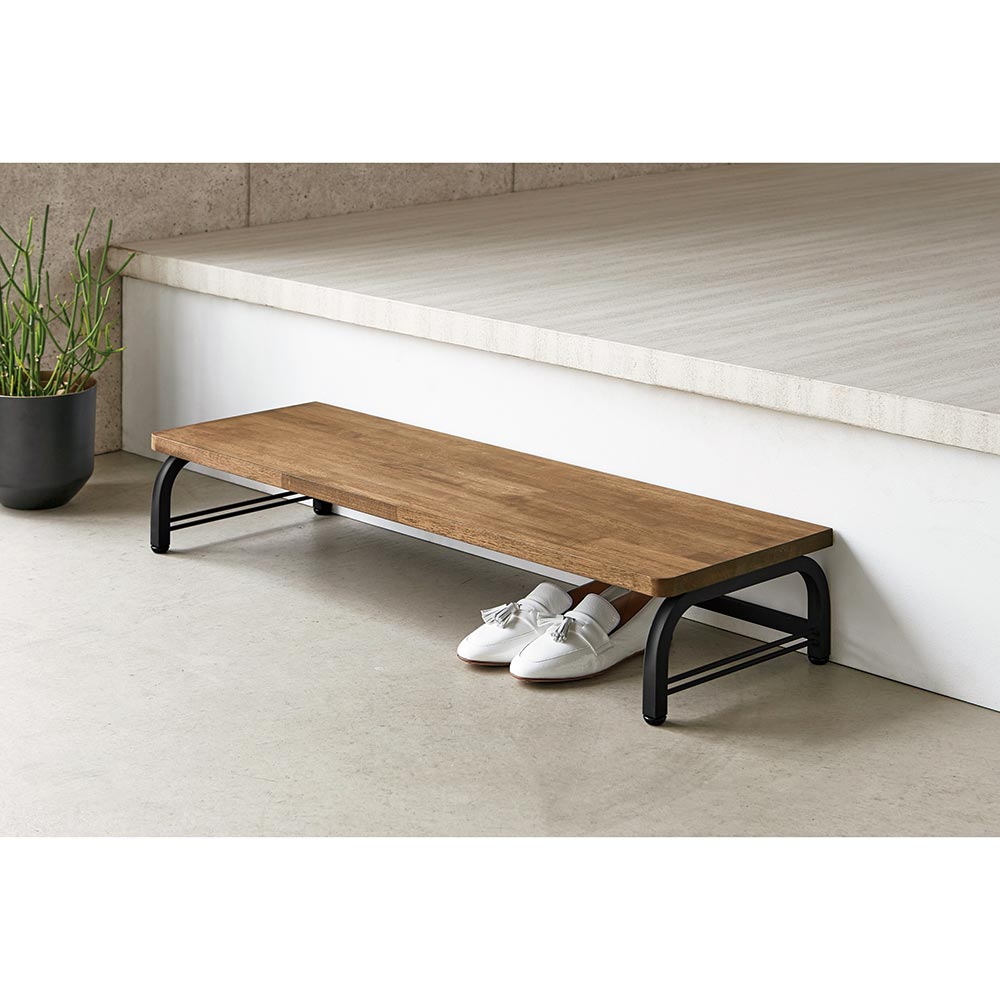 antique　ヴィンテージ　踏み台 古い踏み台 戦前 昭和初期 杉無垢材 達磨型穴 屑入れ踏台