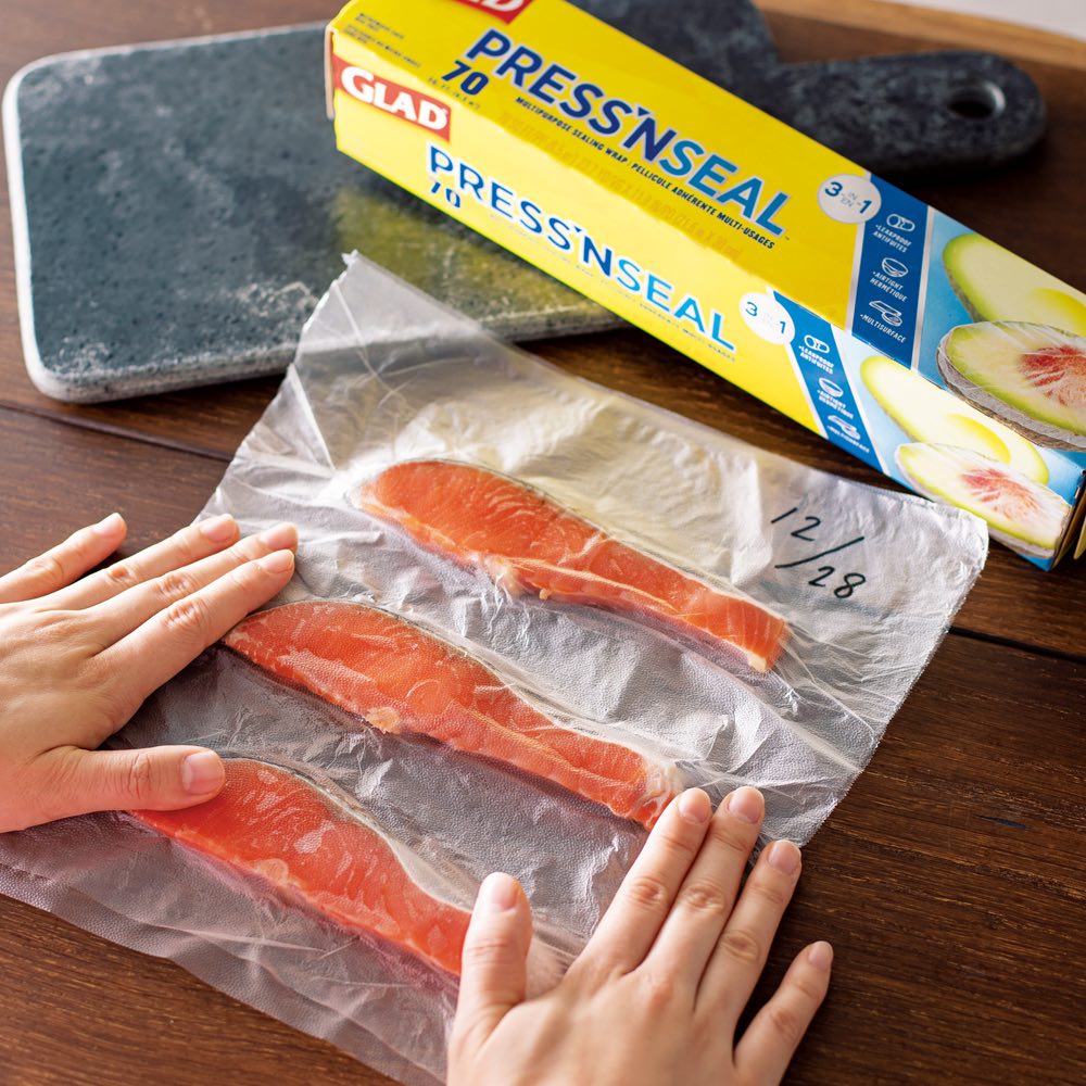 GLAD グラッド プレス&シールマジック ラップ 6本セッ プレスンシールラップ(1本辺り長さ21.6m) キッチンツール KR0768