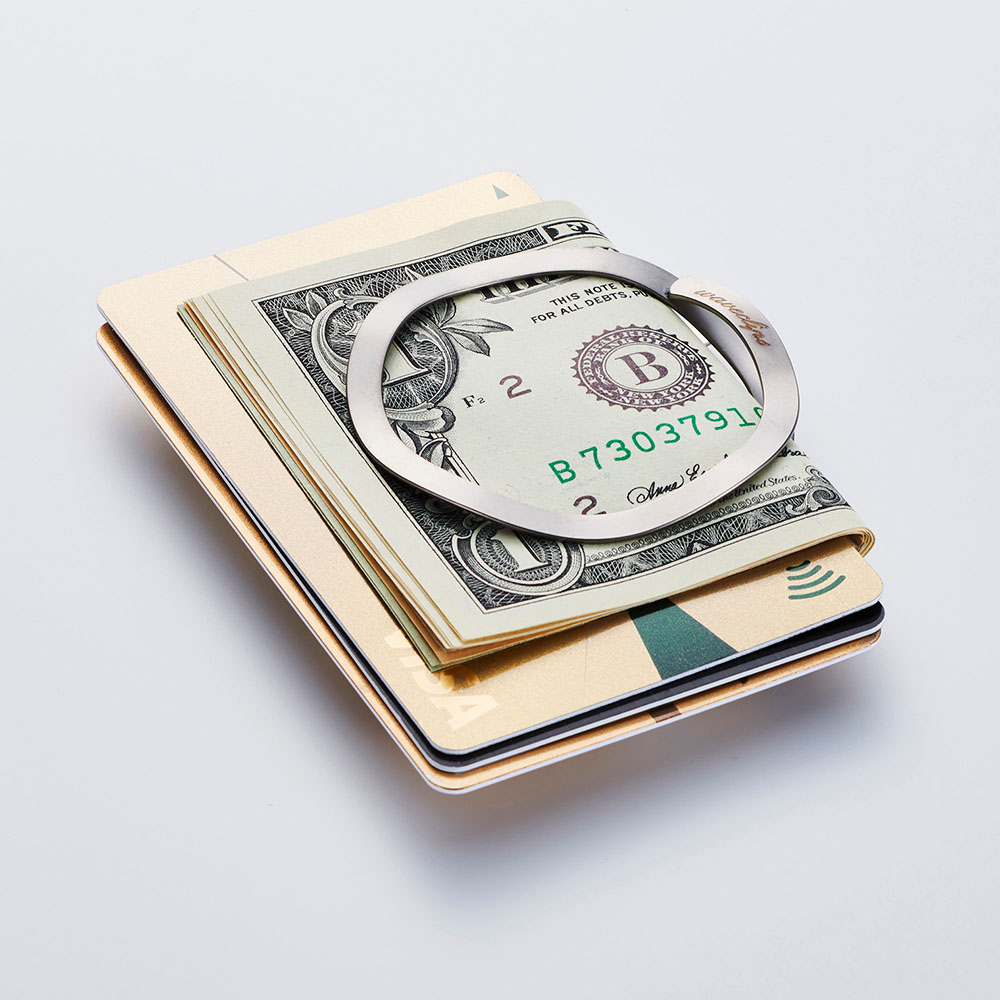 WAVECLIPSマネークリップスモール 日用品 便利グッズ 生活雑貨 KR0814