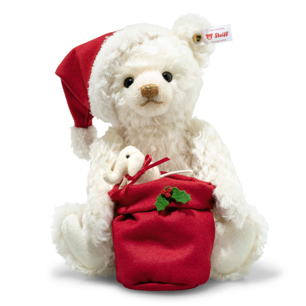 Steiff/シュタイフ 世界限定 明かりの灯るサンタテディ 通販 - ディノス