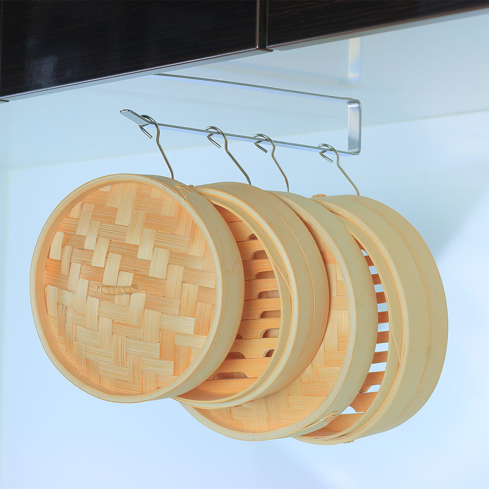 せいろが干せる吊り扉したホルダー ディノスオリジナル商品 水切りかご ラック シンク周り用品 KR1197