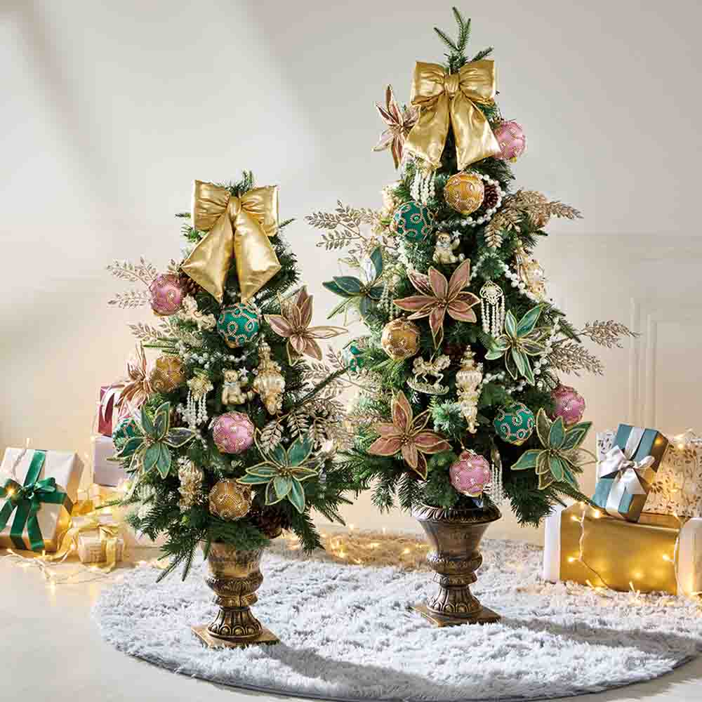 ≪120cm≫ 〈ハルモニア〉ツリーオーナメントセット 年中行事用品 季節商品 KR1265