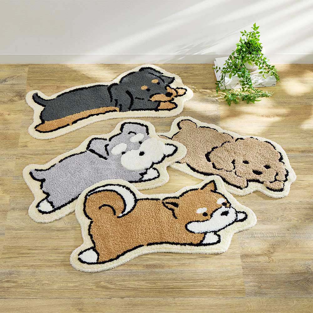 Pet plus home アクセントマット カーペット マット ラグ KR1685