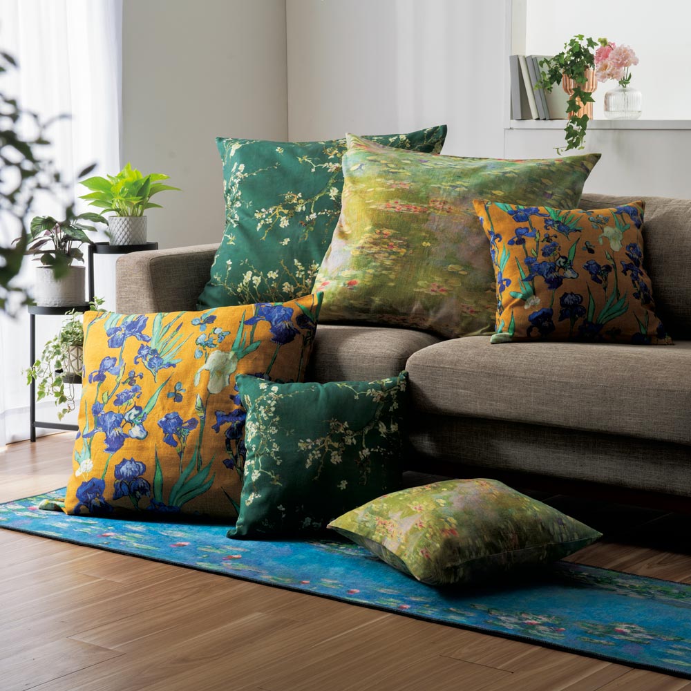 ポルトガル製世界の名画モチーフプリントクッションカバー 通販 - ディノス