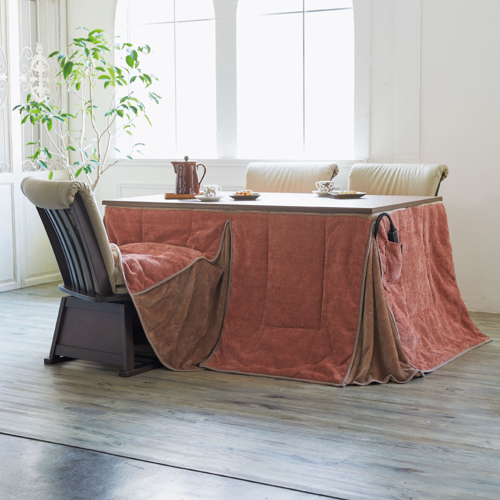 シェニール生地のハイタイプこたつ掛け布団 通販 - ディノス