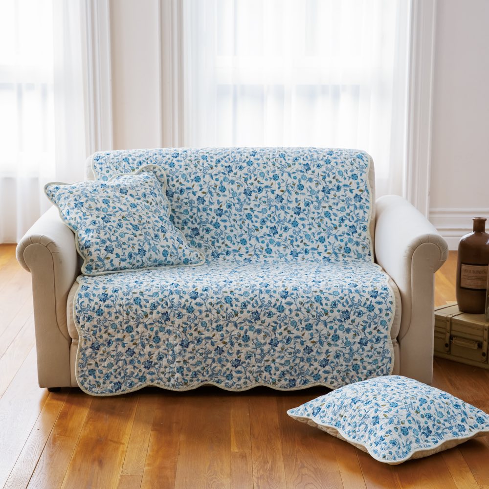 クッションカバー 45×45cm 通販 おしゃれ 洗える シンプル ナチュラル 無地 正方形 角型 座布団カバー ソファ ベッド リビング 模様替え  ブルー ネイビー グリーン ベージュ グレー オレンジ - 【BACKYARD FAMILY】- プレゼント＆ギフトのギフトモール ソファカバー 無地 45*45B 綿 オールシーズン 洗えるソファカバー キルティング 四季通用 カラー かわいい エレガント シン