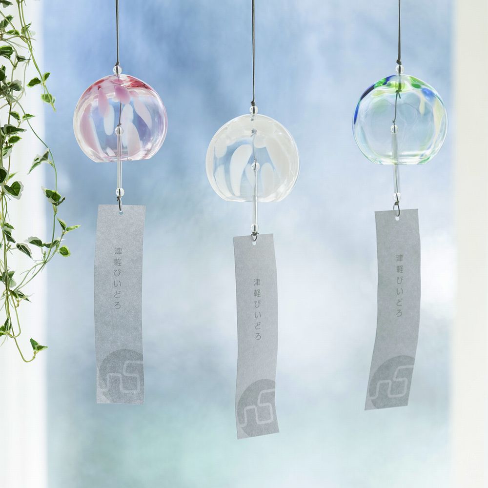 津軽びいどろ 風鈴 彩 通販 ディノス