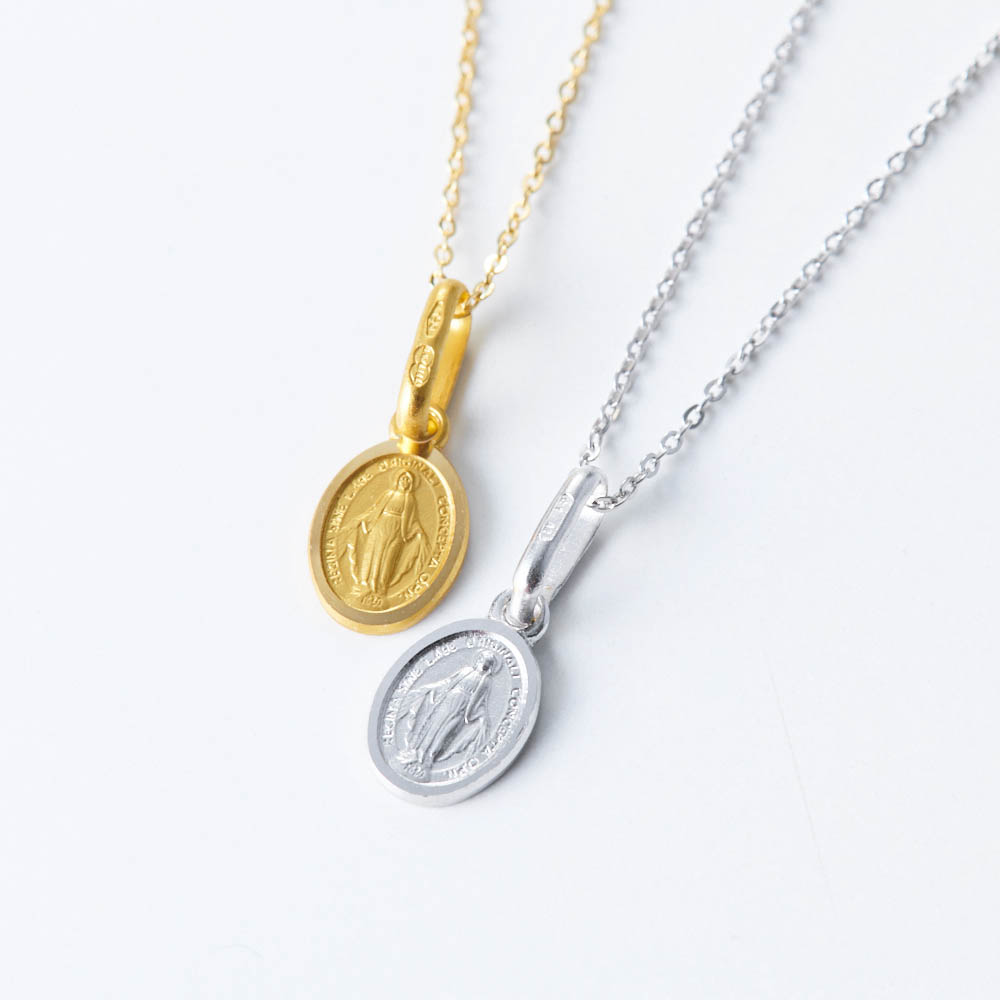 ウノアエレ ｋ１８マリアメダイペンダントヘッド 通販 ディノス