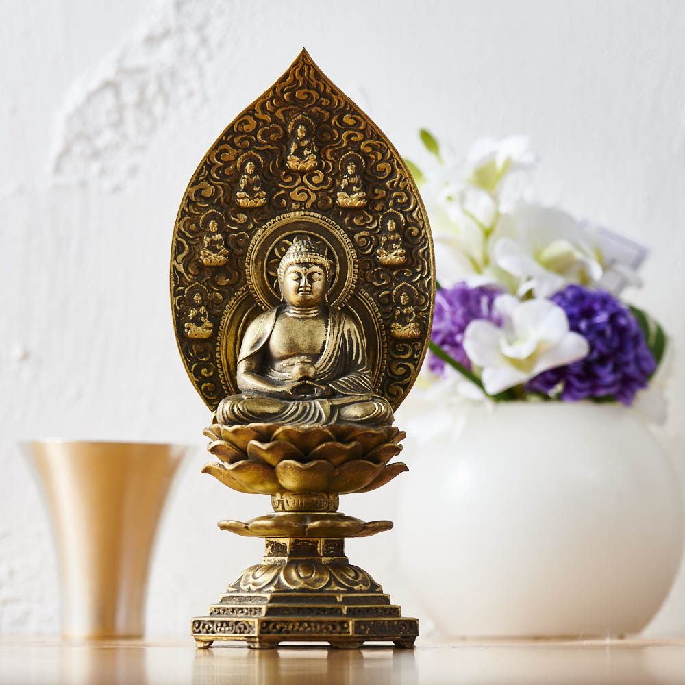 ミニ仏像 薬師如来座像 通販 ディノス