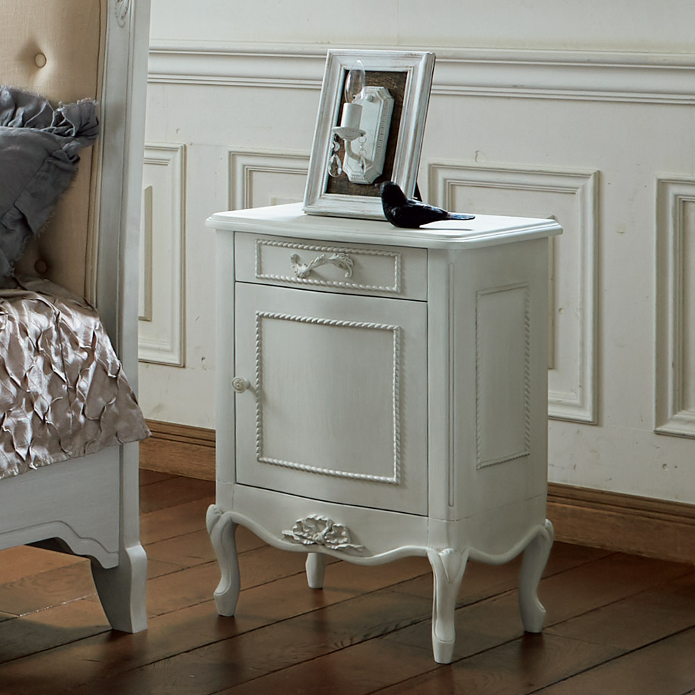 サイドテーブル カフェテーブル シャビー シャビーシック フレンチシャビー