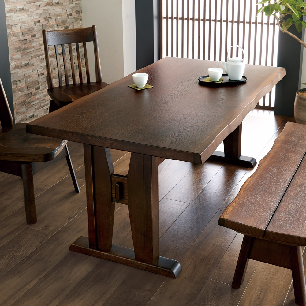 未使用品！ディノス コンパクトモダンダイニングテーブル85幅 好 