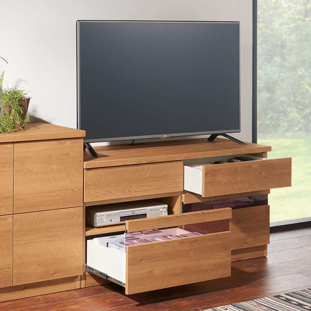 天然木調テレビ台シリーズ ハイタイプテレビ台 幅120.5高さ60cm 通販