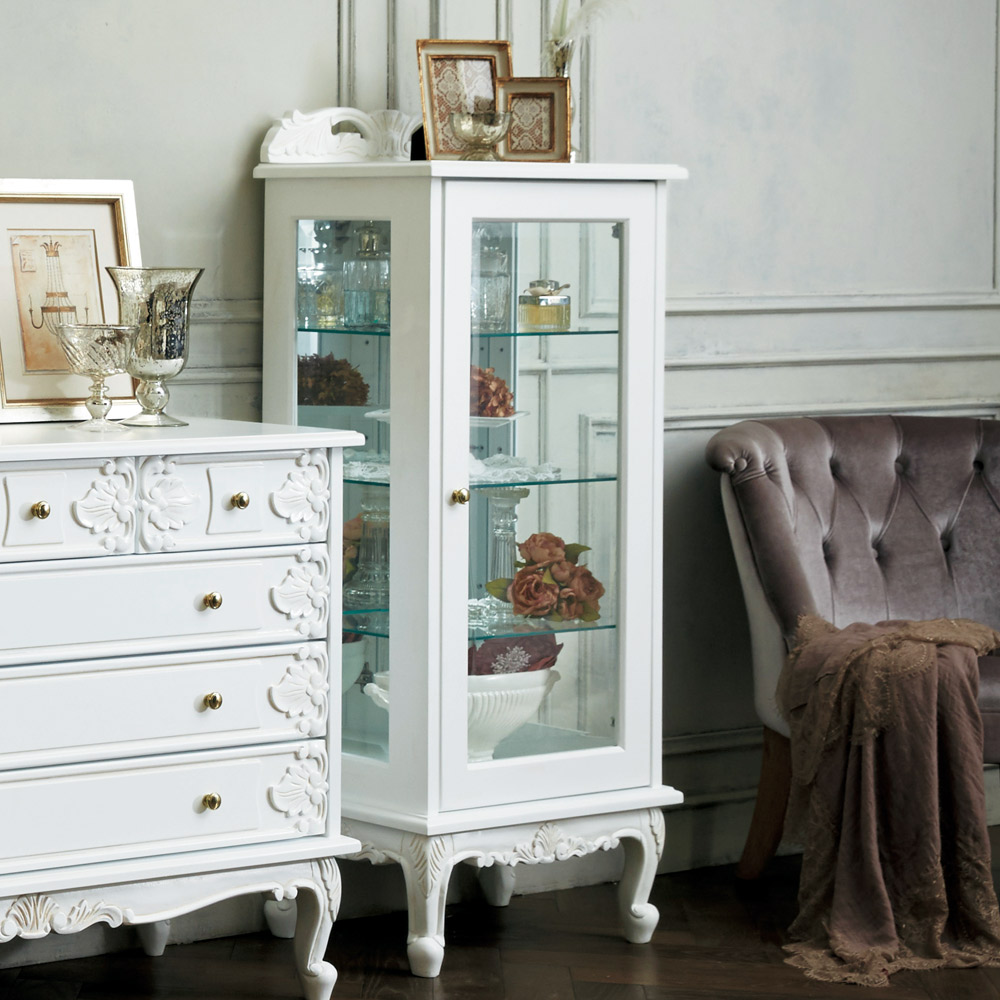 アンティーククラシックシリーズ コレクションキャビネット ハイタイプ