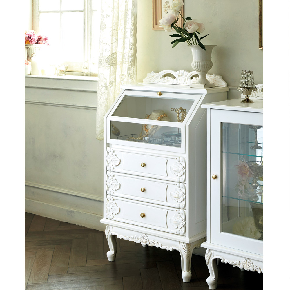 こねこページディノス収納キャビネット 16引き出し ホワイト/ナチュラル キャビネット・リビングボード 通販 - ディノス