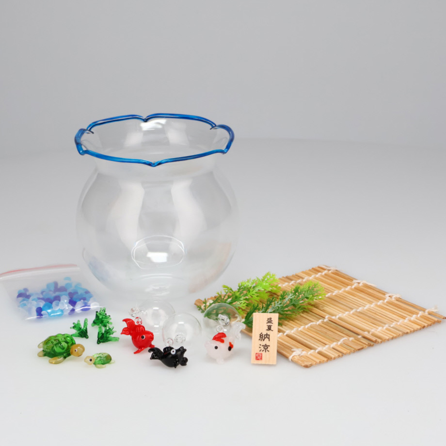 Amazon | 金魚鉢 ミニ魚タンク 水槽 花瓶丸型 ガラス 透明