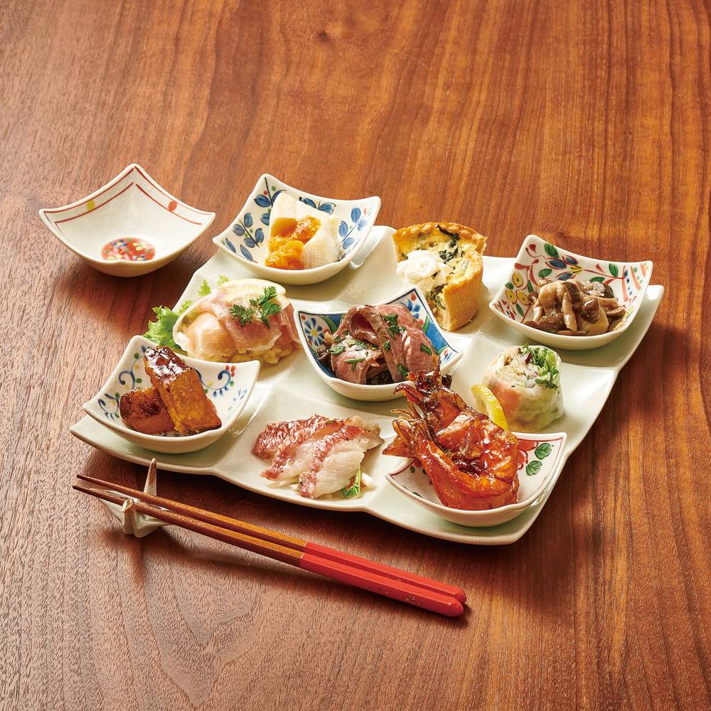 【未使用品】 カーゾン　ディナープレート プレート 6枚セット オードブルプレートセット 柄付き 通販 - ディノス