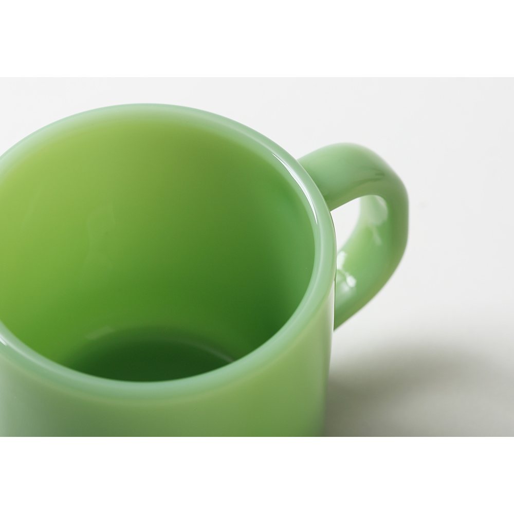 ミルクガラスマグカップ 同色2個組 グラス コップ 食器 カトラリー LX5607