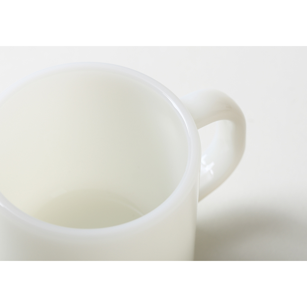 ミルクガラスマグカップ 同色2個組 グラス コップ 食器 カトラリー LX5607