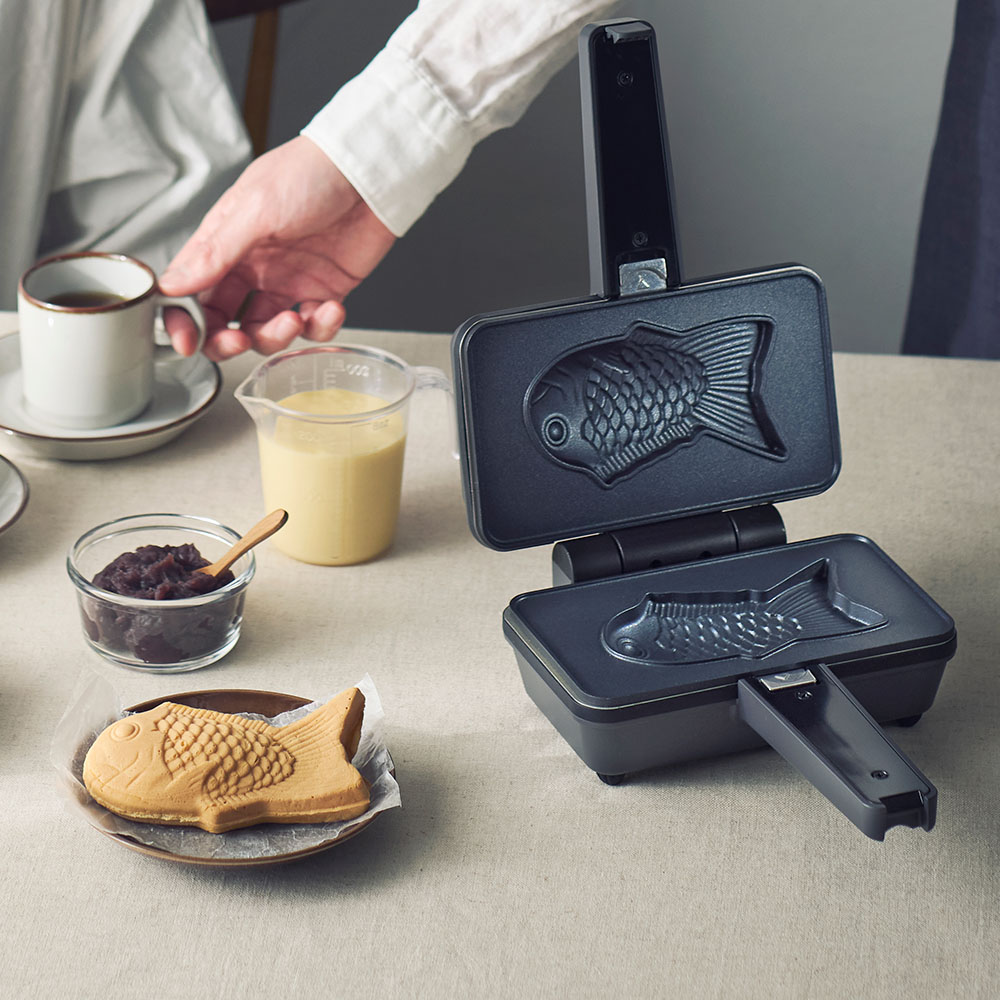 ビタントニオ エッグワッフルベーカー ホットサンド＆たい焼きプレートセット キッチン家電 調理家電 LX5602