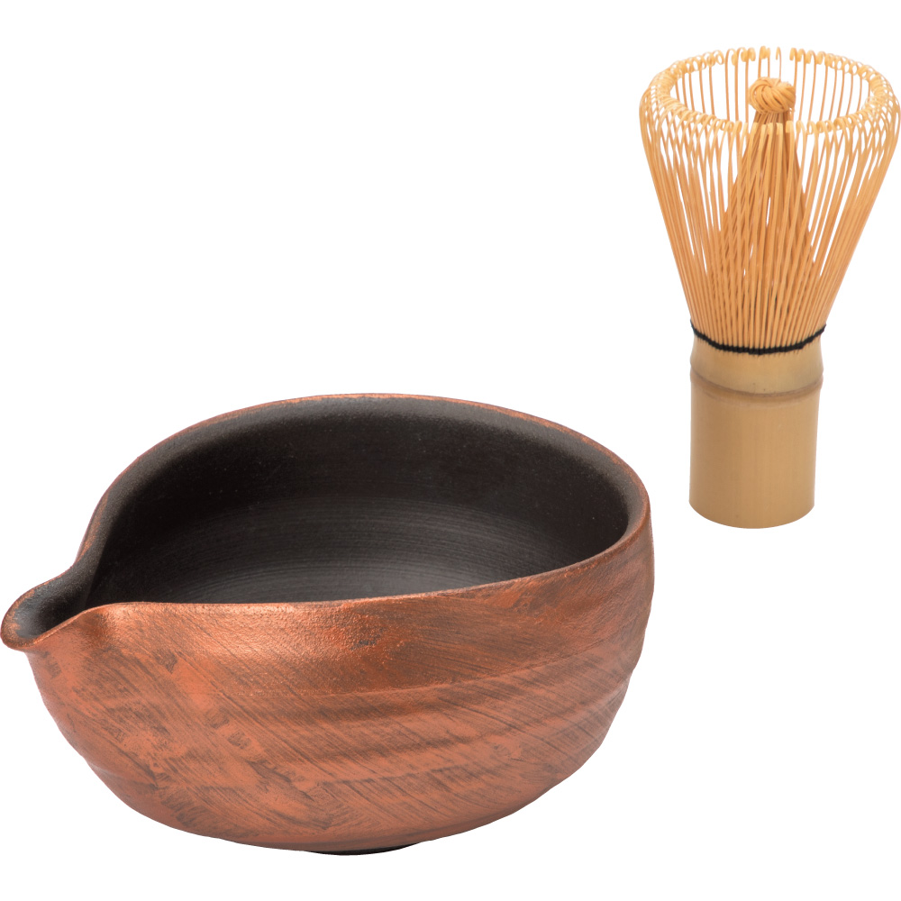 片口抹茶碗＆茶筅セット 平皿 長皿 ワンプレート 食器 カトラリー グラス LX5110