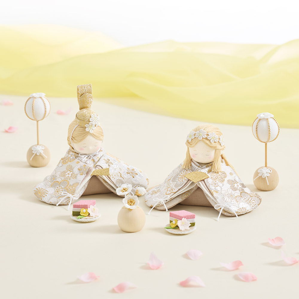 〈京都龍虎〉夢羽雛 ましろ ひな人形 年中行事用品 季節商品 LX5021