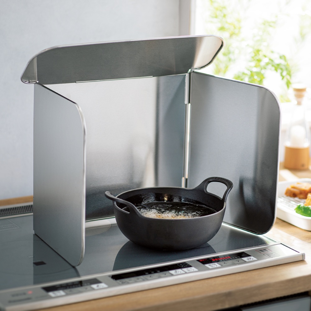 油ハネを防ぐ4面レンジガード レンジ 油はねガード 排気口カバー キッチンツール LX7563