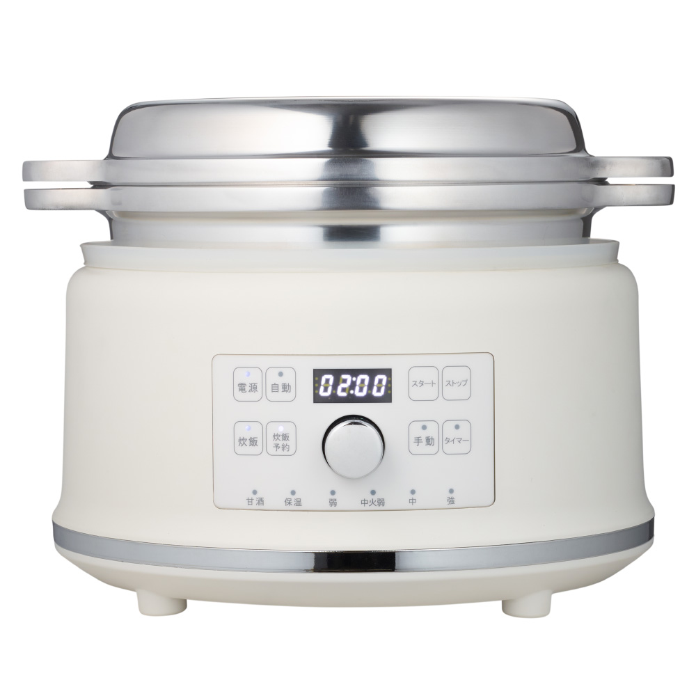 自動調理鍋ハルクック  「無水鍋（R）」（無水鍋20cm機械本体とのセット商品） キッチン家電 調理家電 LX8747