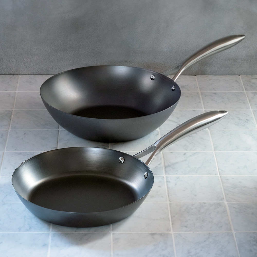 VitaCraft/ビタクラフト スーパー鉄 おすすめ2点セット (フライパン径24cm&炒め鍋径28cm) フライパン 鍋 LX8752