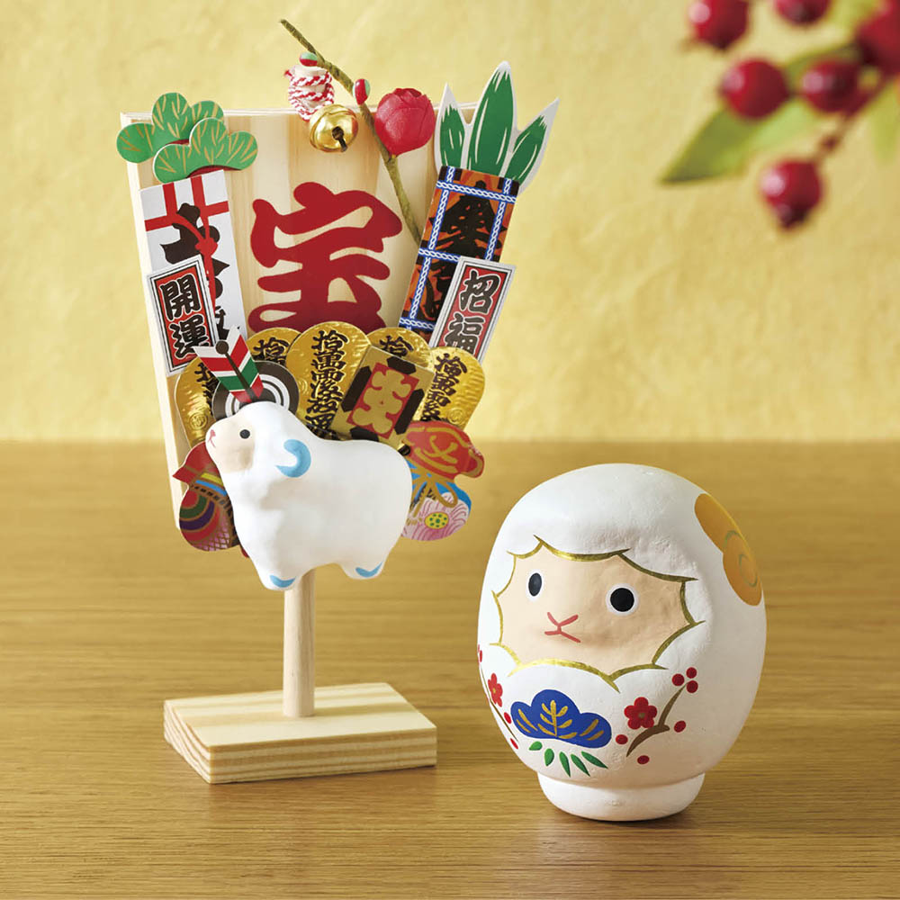一千乃〉干支未だるま・帆宝飾りセット ディノスANAmall店