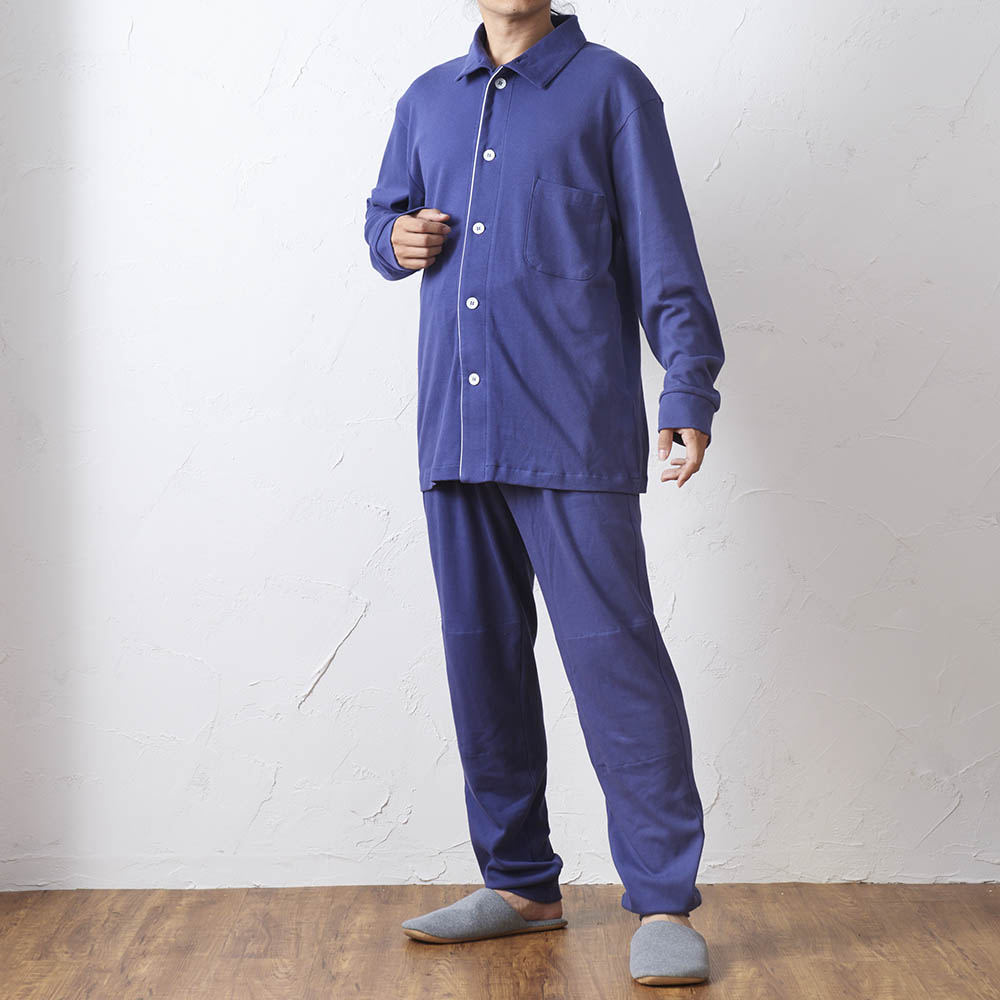 ヒートコットンパジャマ メンズ 冬用 LX3817