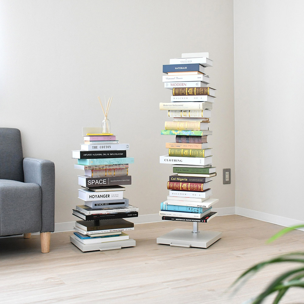 FRAMES＆SONS（フレームズアンドサンズ）/キャスター付きブックタワー