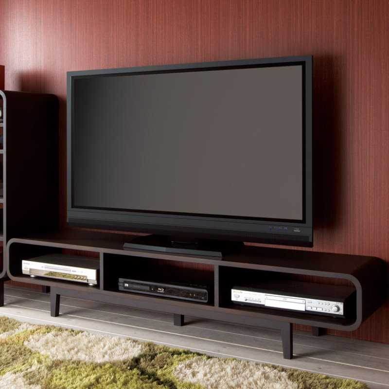 最終値下げ】テレビボード 1段3連 幅165cm高さ34cm 脚付きタイプ