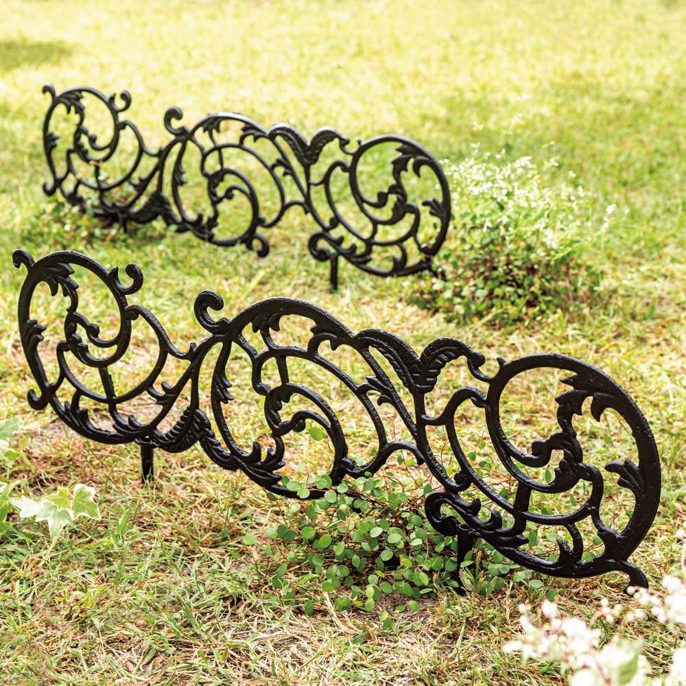 キャストアイアンローフェンス2枚組 ECC027