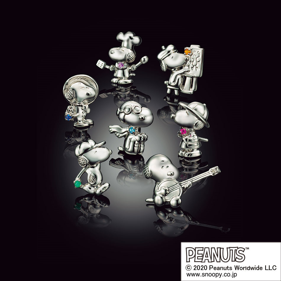 Snoopy スヌーピー ザ プロフェッショナル ラペルピン全７種 通販 ディノス