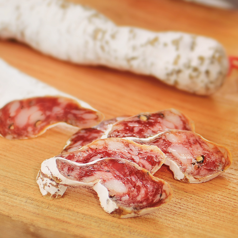 キュルノンチュエ 白かび熟成乾燥ソーセージ 90g 2本 通販 ディノス