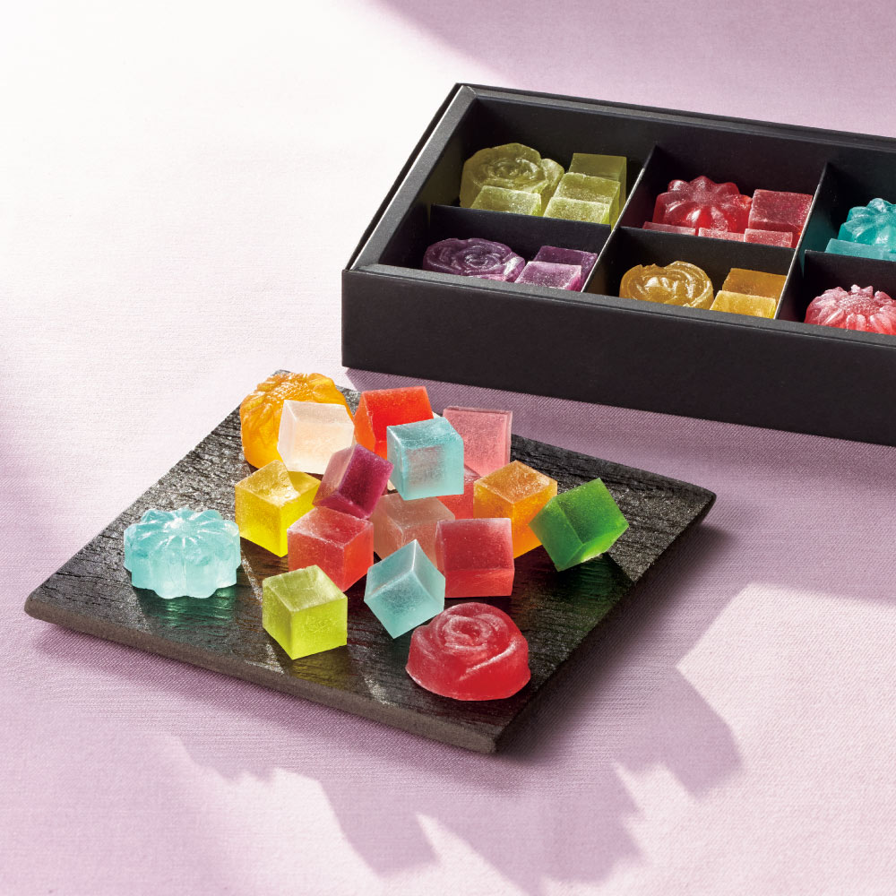 大分「中津菓子 かねい」にじいろ琥珀糖 9種（紙袋付き） 通販