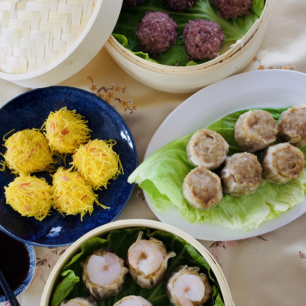 「横浜中華街 状元楼/じょうげんろう」焼売4種セット 中華惣菜 お惣菜 N95604