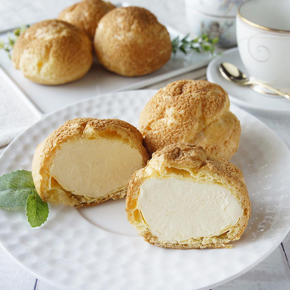 北海道「ベイクド・アルル」じっくり窯焼きクッキーシュー2種計12個 洋菓子 洋スイーツ スイーツ お菓子 N96151