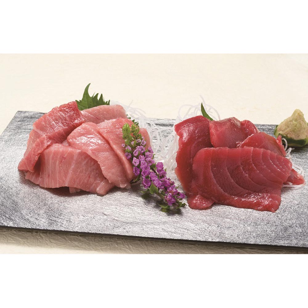 天然本まぐろ切落し中トロ＆赤身 ディノスANAmall店