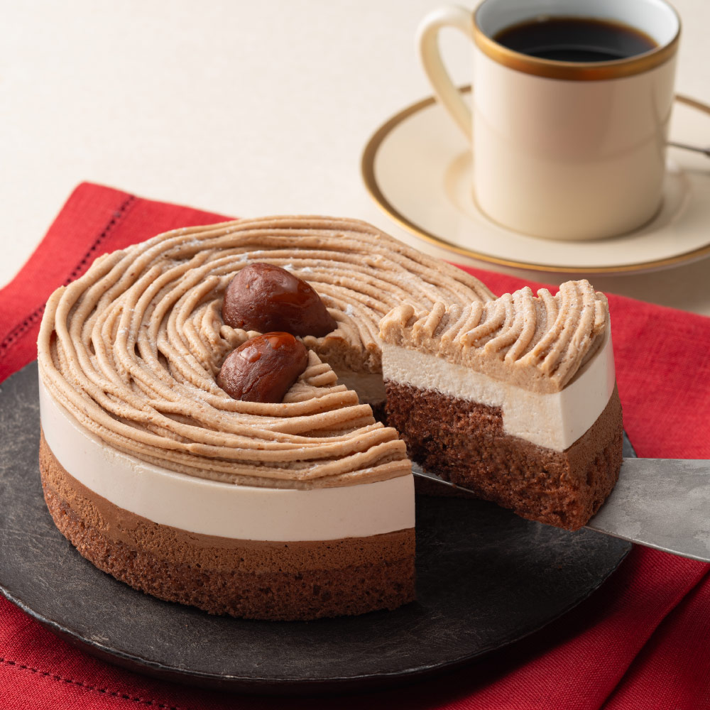 まろんケーキ 楽天市場】マロン モンブラン 7号 21.0cm 約930g 12カットタイプ 誕生