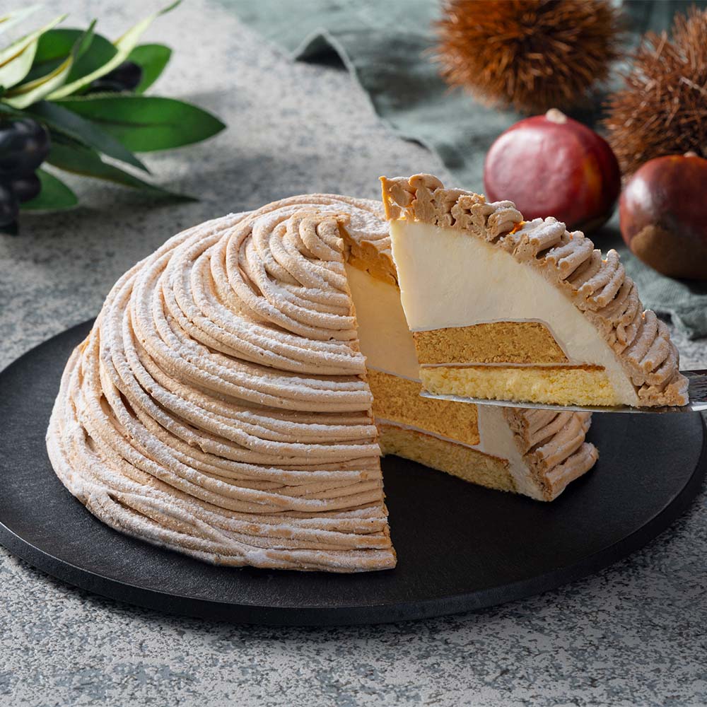 ティッシュカバー ティッシュケース ケーキ モンブラン フリル