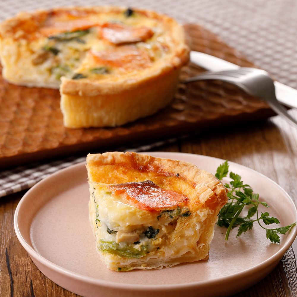 ふらんす屋スモークサーモンのキッシュ 1個（240g） 通販 - ディノス