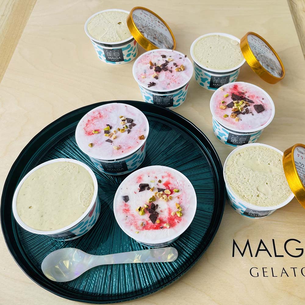 世界最高のジェラートマエストロ「柴野大造・マルガージェラート」 日本一&世界入賞ジェラート8個 アイスクリーム シャーベット 氷菓 スイーツ お菓子 NH0636