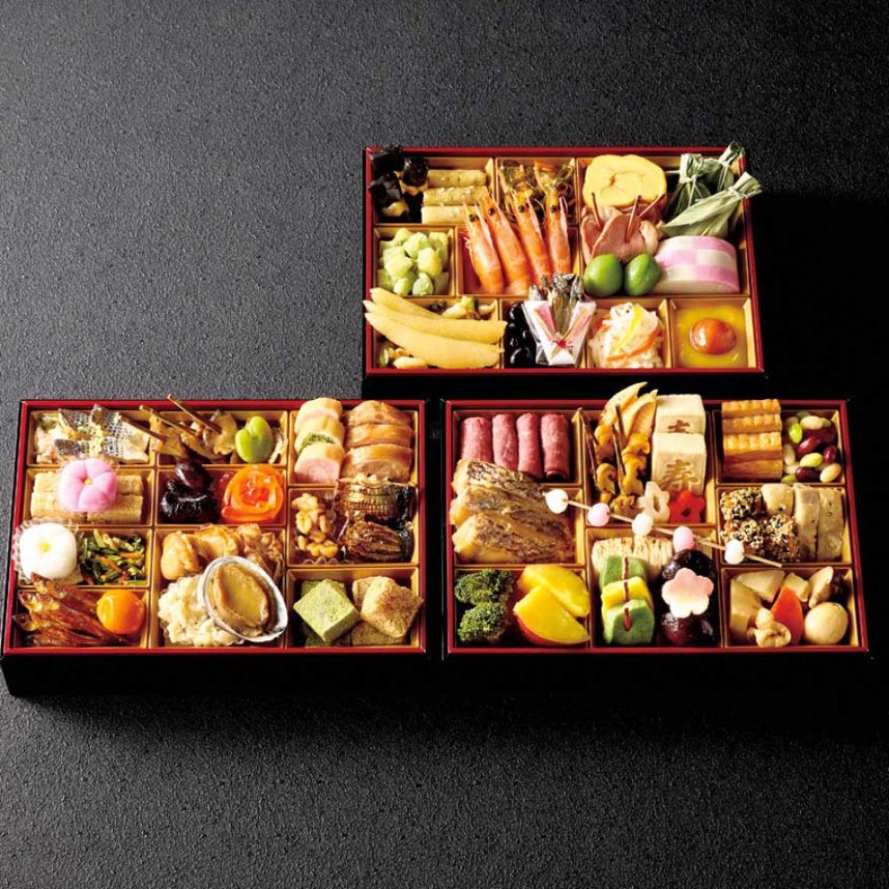日本料理「鈴なり」監修 和の三段重（3～4人前） 通販 - ディノス