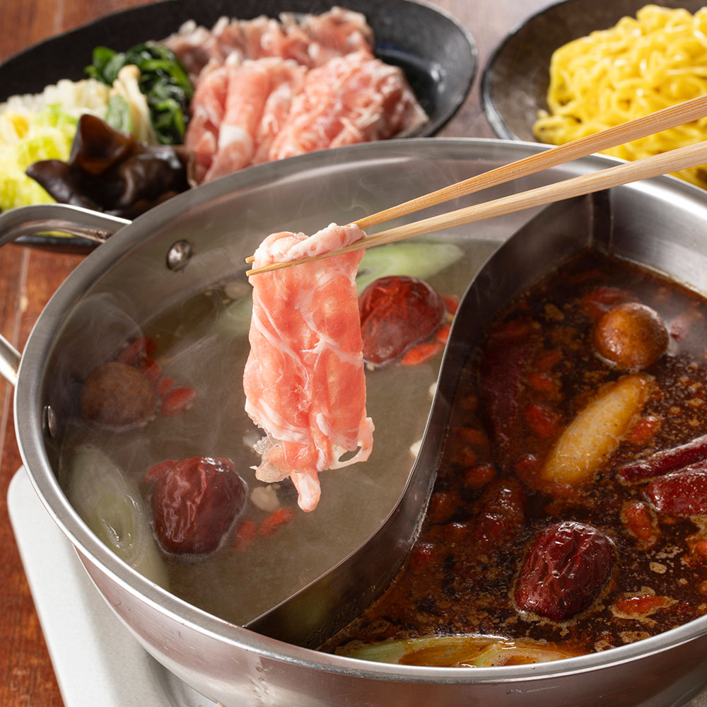 「銀座 ラムしゃぶ金の目」特製吟醸 火鍋ラムしゃぶセット 野菜付き2-3人前 和惣菜 お惣菜 NH1091